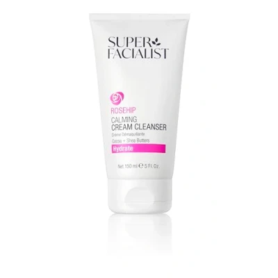 Image of Super Facialist Hydrate Calming Creamy Cleanser Ultra Gentle &amp; Makeup Remover with Shea Butter, Cocoa Butter Vitamin B 5 for Sensitive Skin, Hydrating Vegan Friendly, 150ml