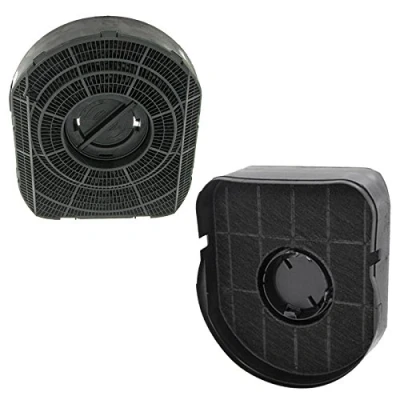Image of SPARES2GO Carbon Filter for Proline Oven Cooker Hood Vent Extractor (Pack of 2)