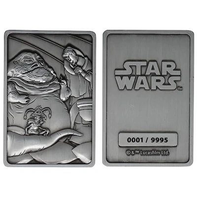 Image of Star Wars Limited Edition Jabba the Hut Decorative Metal Collectible