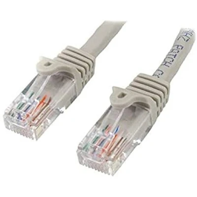 Image of StarTech.com 7m Gray Cat5e Patch Cable with Snagless RJ45 Connectors Long Ethernet 7 m Cat 5e UTP (45PAT7MGR)