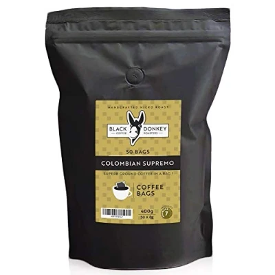 Image of Black Donkey Coffee Roasters 50 Bags Colombian Supremo