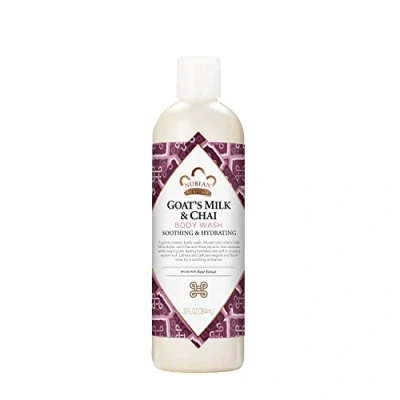 Image of Nubian Heritage Body Wash, Goats Milk and Chai, 13 Fluid Ounce