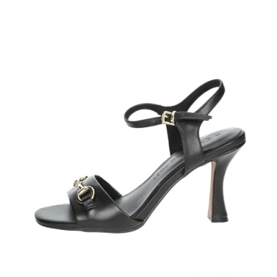 Image of MARCO TOZZI Women&#039; 2 28301 20 Heeled Sandal, Black Gold, 5 UK
