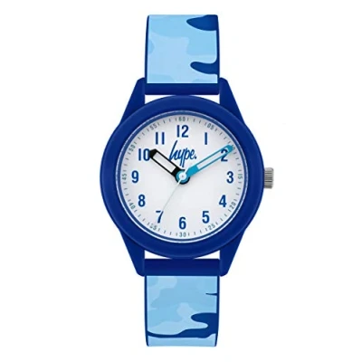 Image of Hype Blue CAMO Kids Watch