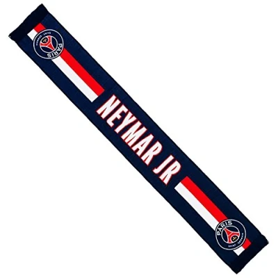 Image of Paris Saint Germain scarf Neymar Jr official PSG collection size 140 cm
