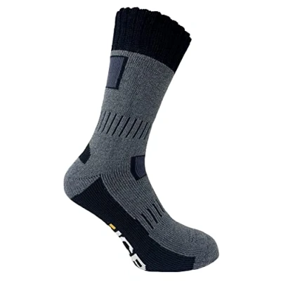 Image of JCB 1pk Rigger Boot Outdoor Activity Mens Socks (9 12, Grey)