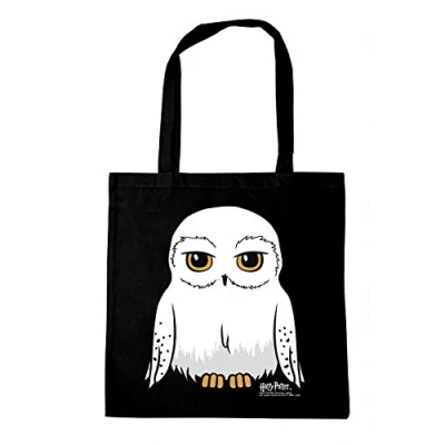Image of Logoshirt Harry Potter Owl Hedwig Shopping Bag Eco Resuable Shopper Original Licensed Design