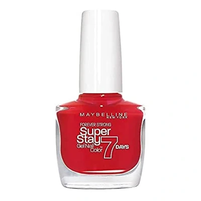 Image of Maybelline New York Superstay 7 Days Polish Effect Gel 08 Passionate Red