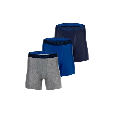 Image of Under Armour 3ER PACK Trunks, Men&#039;s, Size: Large, Blau grau