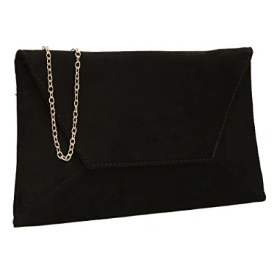 Image of SwankySwans Women&#039;s Dory Clutch Bag, Black