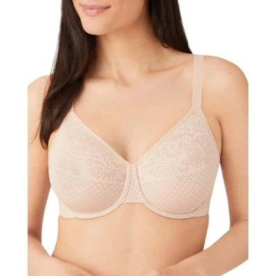 Image of Wacoal Women&#039;s Visual Effects Minimizer Bra, Slate Beige 44DD