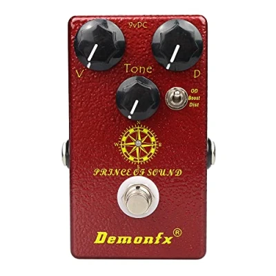 Image of DemonFX PRINCE OF SOUND Overdrive / Boost Distortion Guitar Pedal