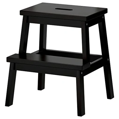 Image of BEKVAM Step Stool Black