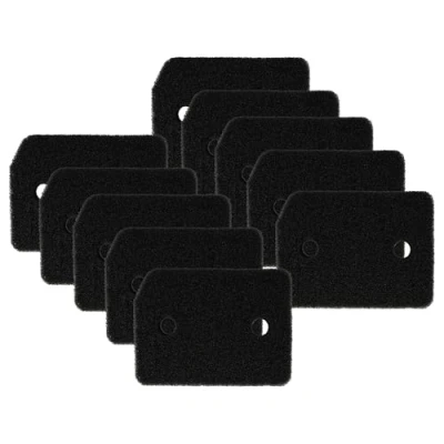 Image of vhbw 10x Socket Filter Replacement for Miele 09164761, 4054905442652, 00916476100017, 9164760, 9164761 Tumble Dryer