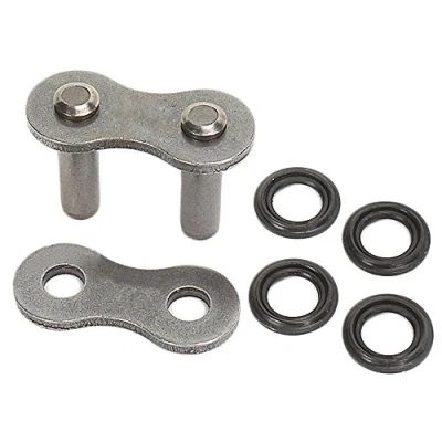 Image of JT Chain JTC525X1RRL (525 Series) Black Steel X Ring Rivet Type Connecting Link