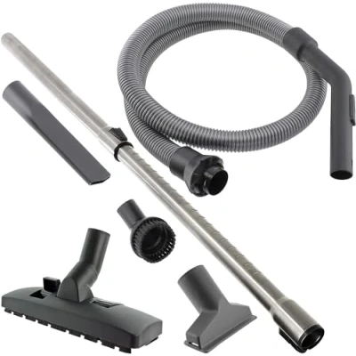 Image of SPARES2GO 2m Hose Pipe, Telescopic Rod, Floor Tools Kit Compatible with Miele S5000 S5 S5210 S5261 S5211 S5510 Vacuum Cleaner