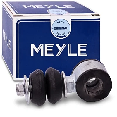 Image of 191411315 Anti roll bar link MEYLE 100 411 0001 Front Axle Left, Right 77mm M8x1,25 ORIGINAL Quality VOLKSWAGEN: GOLF 3, Corrado, 2