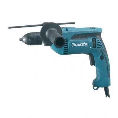 Image of Makita HP1641K 13mm Keyless Percussion Drill 680W 240V MAKHP1641K