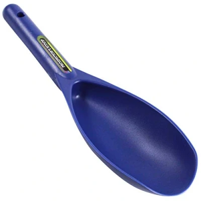 Image of SE Blue Prospector&#039;s Scoop 12.5&quot; Heavy Duty Plastic Tool for Metal Detecting, Gold Panning, Treasure Hunting, and Gardening