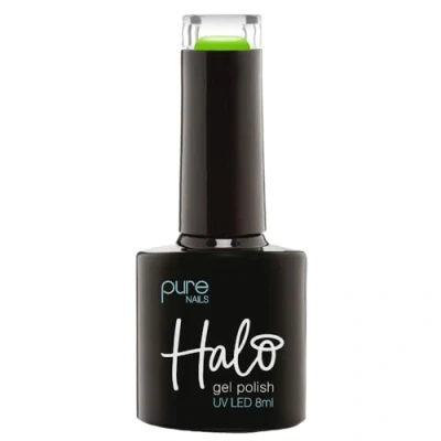 Image of Halo Stained Glass Hema Free Gel Polish Green 8ml (HGP102)