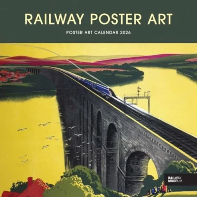Image of National Railway Museum, Poster Art Calendar 2026