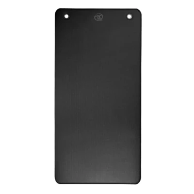 Image of Fitness Mad Club Aerobic Exercise Mat with Eyelets Studio Quality Vinyl Ant Slip Multipurpose for All Sports 2 Colours, 100cm x 50cm 9.5mm