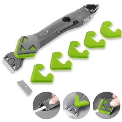 Image of Revolex Silicone Remover Tool Professional Sealant Removal Easy &amp; Efficient Versatile Reusable Ideal for Bathrooms, Kitchens, Floors, Caulking and Smoothing Sealants Grout