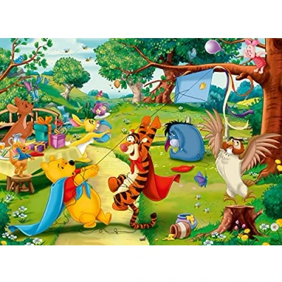Image of Ravensburger Winnie The Pooh 100 Piece Jigsaw Puzzle for Kids Age 6 Years Up
