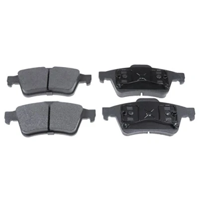 Image of 1360304, 1763677, 1805813, 4387371, AV612M008BA Brake pad set BLUE PRINT ADN142114 Rear Axle RENAULT: MEGANE 2, ESPACE 4, 2 Coupe Cabriolet