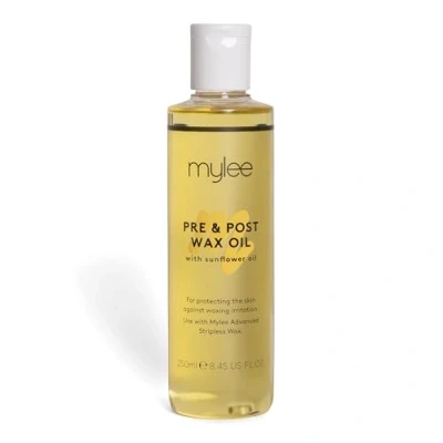 Image of Mylee 2 in 1 Pre and post Hair Removal Oil Use prior or shaving, waxing depilation Fragranced with natural essential oils Light Formula Easy to Apply Vegan &amp; Cruelty Free (250ml)
