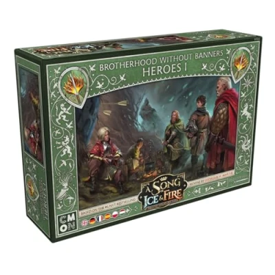 Image of CMON A Song of Ice &amp; Fire: Brotherhood Without Banners Heroes 1 Tabletop Miniatures Ages 14+ 2+ Players 45 60+ Minutes Playing Time