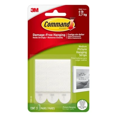 Image of Command™ medium Picture Hanging Strips 3 pack
