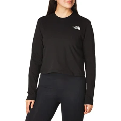 Image of THE NORTH FACE Crop Shirt Tnf Black XS