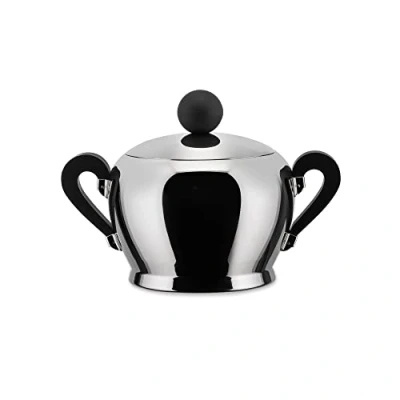 Image of Officina Alessi Bombe&#039; Sugar Bowl, Silver