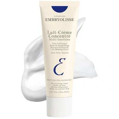 Image of Embryolisse Lait Crème Concentré 3 in 1 Multifunction Moisturiser Primer, Moisturiser, and Make up Remover Moisturises, Nourishes Repairs the Skin Satin Finish 30ml