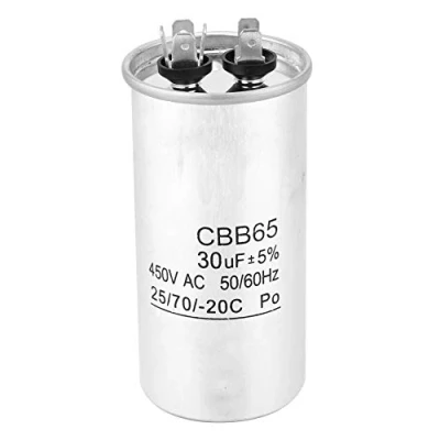 Image of CBB65 30UF/450V Compressor, Electronic Components Capacitors Capacitor Start Motor Homopolar Electrolytic