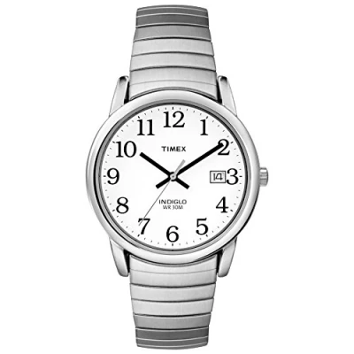 Image of Timex Mens Classic Stainless Steel Expandable Watch T2H451