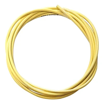 Image of cyclingcolors 3701260884429 Gain Frein Brake Cable Cover, Yellow, 5mm