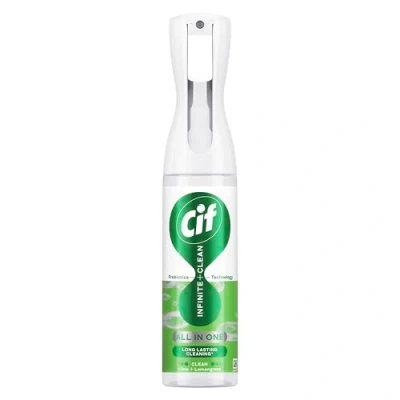 Image of Cif Infinite Clean Lime &amp; Lemongrass All in One Cleaner Spray with probiotics technology for a long lasting clean* 280 ml