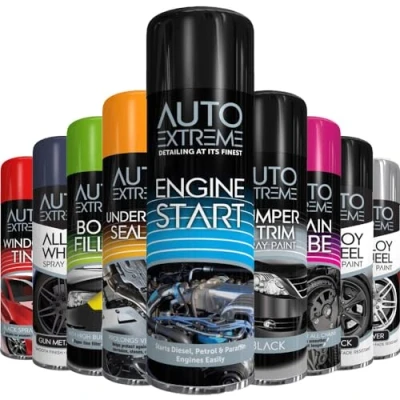 Image of AlezyB 1 x Auto Extreme Engine Start Spray Paint 300ml Easy Aerosol for Car, Van, Truck and Wheel