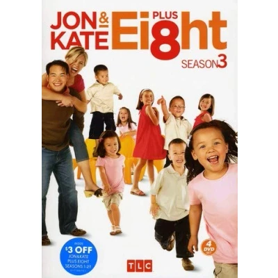 Image of Jon &amp; Kate Plus Ei8ht: Season 3 [DVD] [2008] [Region 1] [US Import] [NTSC]