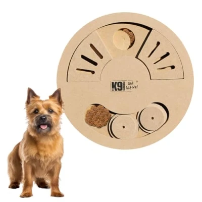 Image of P.J Pet Products K9 Pursuits IQ Game Clousea, One Size, Wood Brown, 400 g