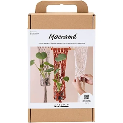 Image of Craft Kit Macramé, Flower Hanger, 1 Pack