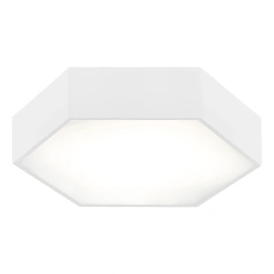 Image of Arizona 29cm Flush Ceiling Light White Structure
