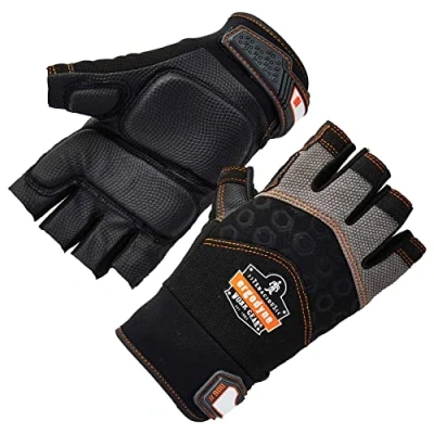 Image of Ergodyne Impact Fingerless Glove Small