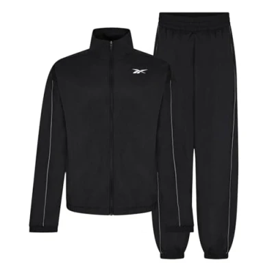 Image of Reebok Men&#039;s Workout Ready Tracksuit, Night Black, S