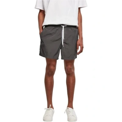 Image of Build Your Brand Men&#039;s Shorts Swim Trunks, darkshadow, S