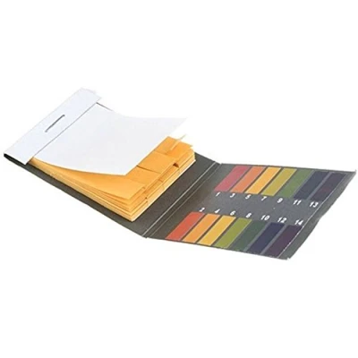 Image of 2 x 80 Full Range 1 14 pH Test Paper Strips Alkaline Acid Litmus Testing Kits