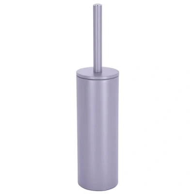 Image of Spirella Akira Toilet Brush with Holder Stainless Steel Lavender Matt, Steel, Purple, 9x39cm