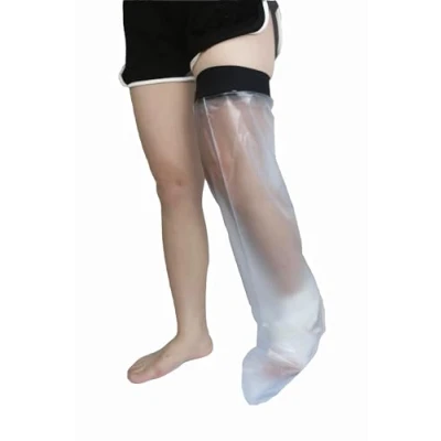 Image of HKF HO KI Waterproof Leg Cast Cover for Shower,Bath Reusable Protector Keep and Bandage Dry 78CM